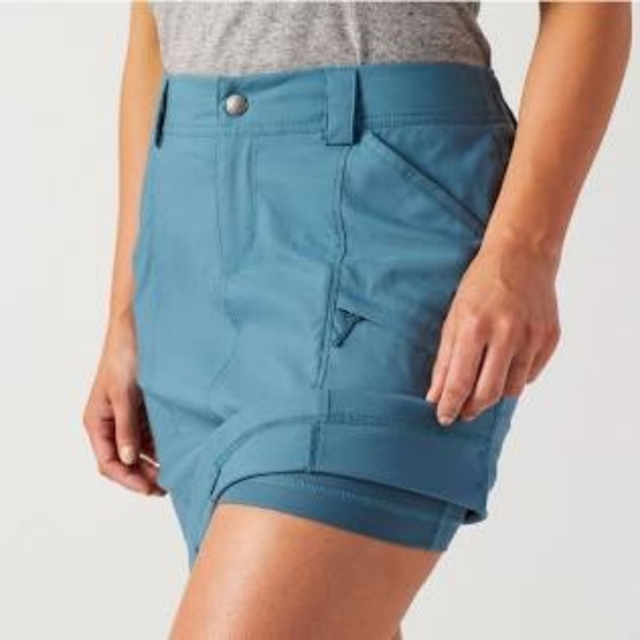 Duluth Teal Skort Plus Size 16W - Picture 5 of 12